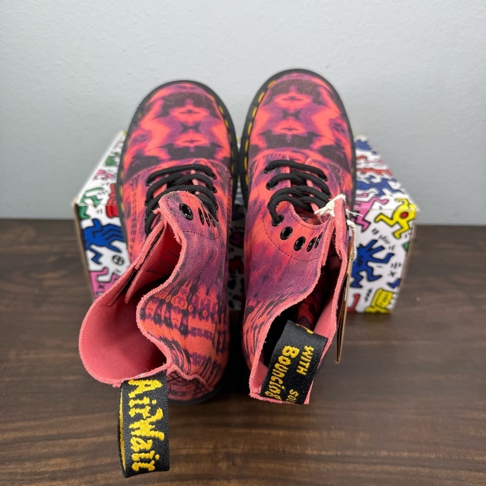 Dr. Doc Martens 1460 Pascal Tie Dye Lace Up Boot Women’s Size 6 US 27242 LA004 - Picture 6 of 11